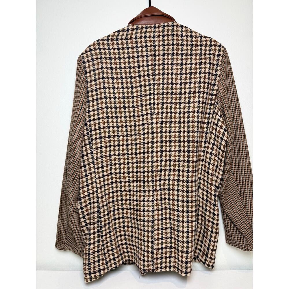 Steve Madden Carolina Oversized Blazer, Brown Plaid, NWT - Picture 4 of 14
